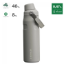 Термобутылка STANLEY GO ICEFLOW™ 0,47L серая 10-12579-010